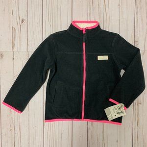 Carter’s Girls zip up fleece jacket. Toddler size 3T